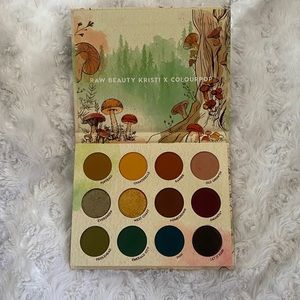 Colourpop x RawBeautyKristi palette
